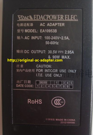 Brand NEW GENUINE EDAC EA10953B AC DC Adapter POWER SUPPLY Brand NEW GENUINE EDAC EA10953B AC DC Adapter POWER SUPPLY