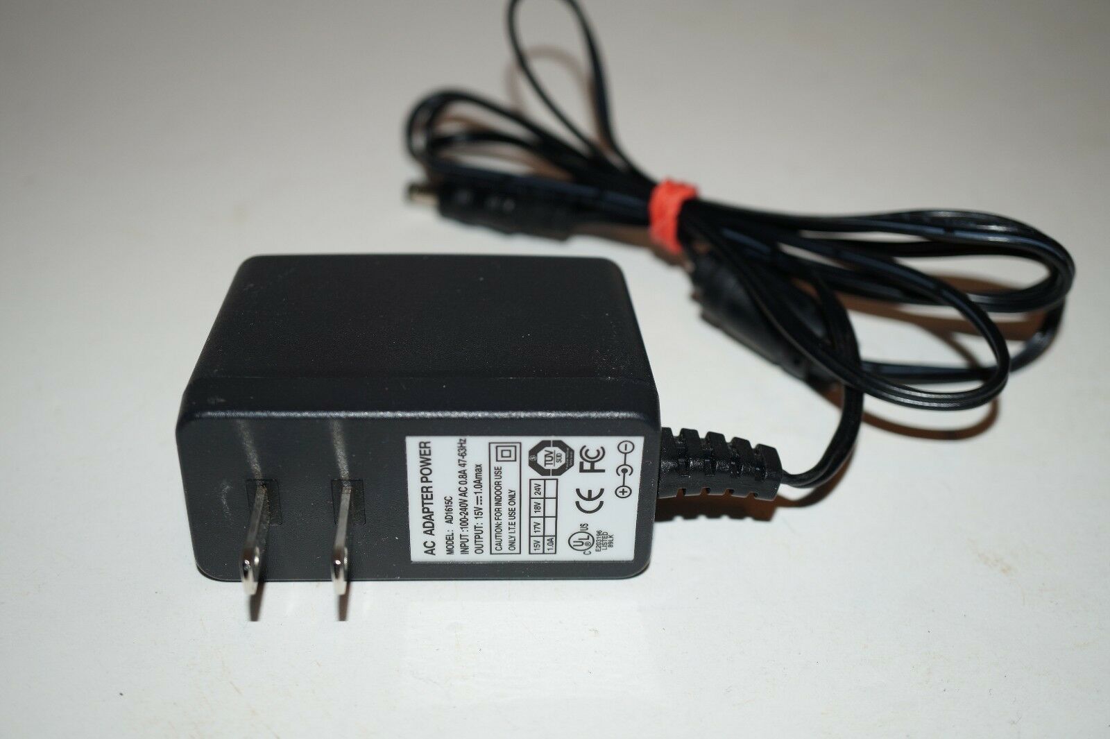 *Brand NEW* 15V 1.0mA for AD1615C AC Adapter Power Supply *Brand NEW* 15V 1.0mA for AD1615C AC Adapter Power Supply