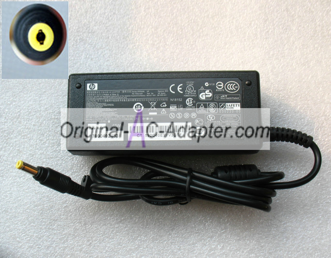 Benq 18.5V 3.5A For BenQ 7000 Power AC Adapter Benq 18.5V 3.5A For BenQ 7000 Power AC Adapter