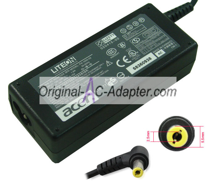 Gateway 19V 3.16A For Gateway Solo 9300XL Power AC Adapter Gateway 19V 3.16A For Gateway Solo 9300XL Power AC Adapter