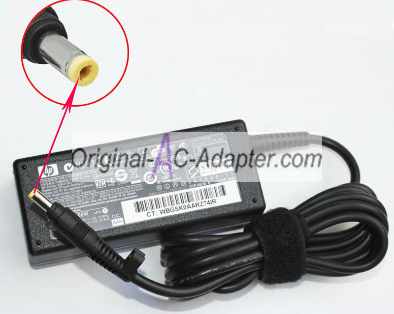 HP PPP009L 18.5V 3.5A Power AC Adapter HP PPP009L 18.5V 3.5A Power AC Adapter