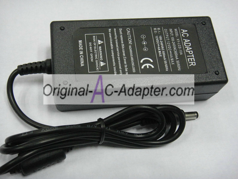 LCD 12V 4A 48W 4.8mm x 1.7mm Power AC Adapter LCD 12V 4A 48W 4.8mm x 1.7mm Power AC Adapter