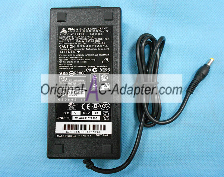 LCD 24V 5A 120W LCD Monitor Power AC Adapter LCD 24V 5A 120W LCD Monitor Power AC Adapter