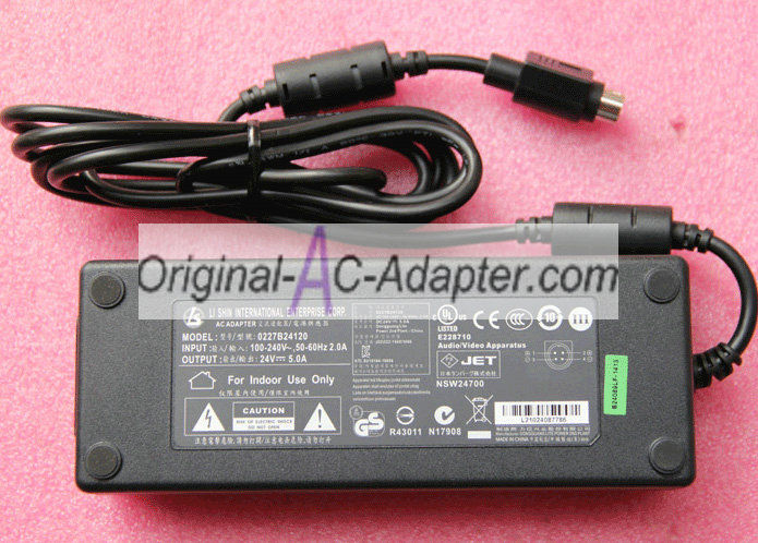 LCD 24V 5A Display Power AC Adapter LCD 24V 5A Display Power AC Adapter