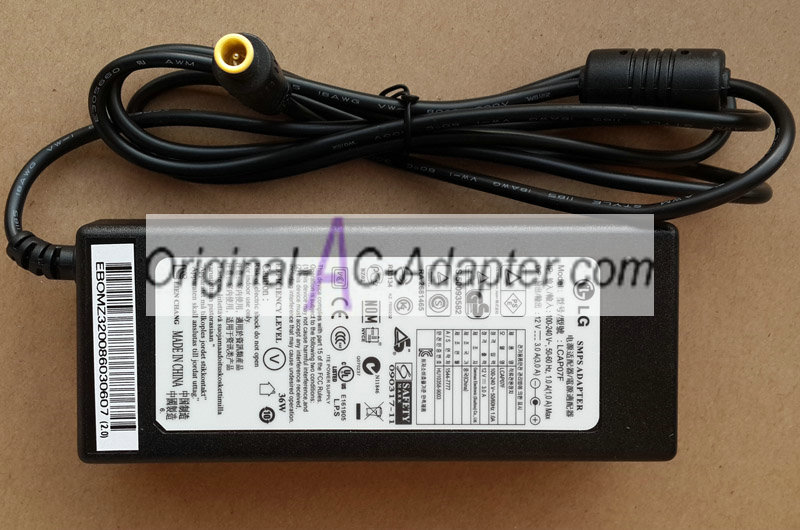 LG E2350VR-SN 12V 3A Power AC Adapter LG E2350VR-SN 12V 3A Power AC Adapter