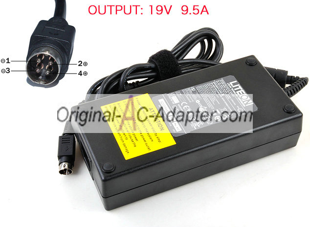 LITEON FSP180-ABAN1 19V 9.5A Power AC Adapter LITEON FSP180-ABAN1 19V 9.5A Power AC Adapter