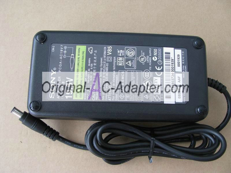 Sony 19.5V 6.15A 6.5mm x 4.4mm Power AC Adapter Sony 19.5V 6.15A 6.5mm x 4.4mm Power AC Adapter