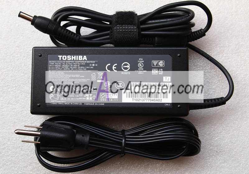 Toshiba 19V 4.74A For Toshiba Satellite L840D Power AC Adapter Toshiba 19V 4.74A For Toshiba Satellite L840D Power AC Adapter