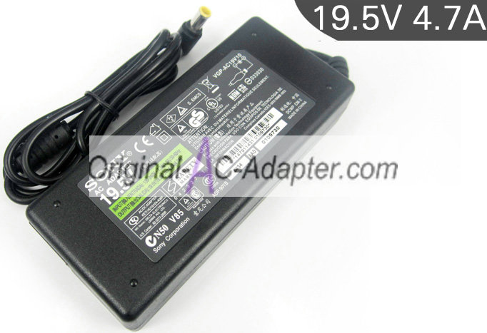 Sony VGP-AC19V22 19.5V 4.7A Power AC Adapter Sony VGP-AC19V22 19.5V 4.7A Power AC Adapter